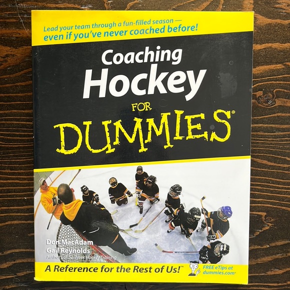 📕4/$20📕 Coaching Hockey for Dummies paperback book - Picture 1 of 4
